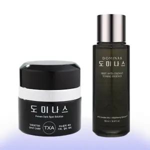(1-1)태극제약 도미나스 시즌6 기미크림 TXA 본품 50g+토닝에센스 70ml