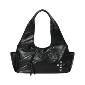 무센트 MUCENT 로미아 하트 패치 크로스 스터드 숄더백 남녀공용 P0000CDG 294059