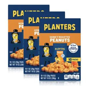 플랜터스 허니로스티드 피넛 280g(28g10개) X 3개