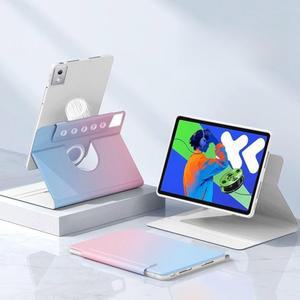샤오신패드 프로 2세대 GT 스탠드 보호 케이스 11인치 11 커버 회전 2025 마그네틱 분리형 핑크블루