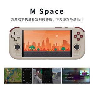 망미 에어 X 안드로이드 게임 콘솔 홀 이펙트 조이스틱 트리거 5.5인치 1080P 터치 스크린 휴대용 RGB IPS