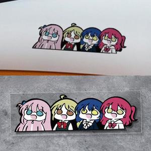 1PC JDM 애니메이션 오토바이 스티커 사이드 패널 프론트 페어링 자동차 창 바디 비닐 데칼에 대한 성격 장