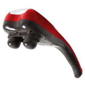 김수자 듀얼팡팡 2구 핸드 안마기 목 어깨 등 승모근 후두하근 견갑근 핸디형 마사지기