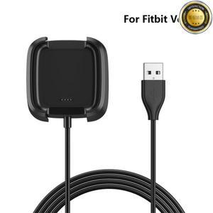 Fitbit Versa 2용 고속 USB 충전기 케이블 독 스탠드 크래들 스마트 워치 액세서리