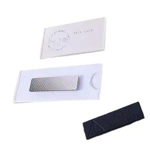 자석명찰 교체형 이름표 네임배지 사원증 리셉션 호텔 병원 부착식 마그넷 명찰