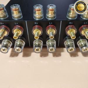 프리미엄 양방향 스테레오 오디오 앰프 스피커 선택기 스위치 스플리터 박스 2 인 1 출력 스위처 또는 비교