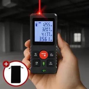 거리측정용줄자 레이저 거리 측정기 레이져 디지털 줄자 120m LUAZ-E120