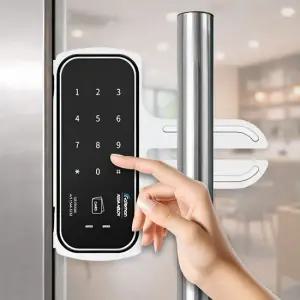 GR-FRAME 날개형 유리문 전용 보조키 상가 매장 사무실 공중화장실 건물상가용