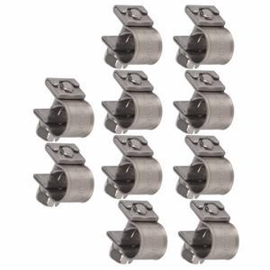 10개 스테인레스 스틸 미니 연료 라인 파이프 호스 클램프 클립 6mm-20mm 옵션 사이즈