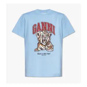 가니 베이직 저지 타이거 릴렉스핏 반팔 티셔츠 T4007 745