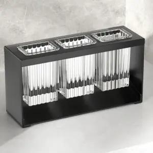 고급형 주방 화장실 수저 정리함 스테인리스 물빠짐 수저 포크 젓가락 정리대