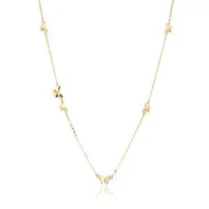 (스타필드 고양점)로이드 럭키 행운나비 패턴 10K 목걸이 LNT24006T