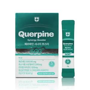 퀘르파인 시너지 부스터 500+ 21포 퀘르세틴 브로멜라인