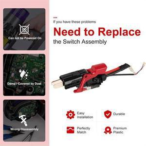 독점딜! 다이슨 V11 SV14용 교체 부품 진공 청소기 트리거 어셈블리, 클릭인 배터리 유형 교체 트리거