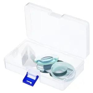 PATIKIL 광학 렌즈 1세트 6개 더블 볼록 오목 프리즘 거울 평면 투명