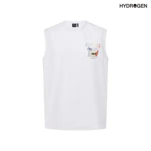 [하이드로겐]남성 래쉬가드 슬리브리스 H11D2ST190_WH_s