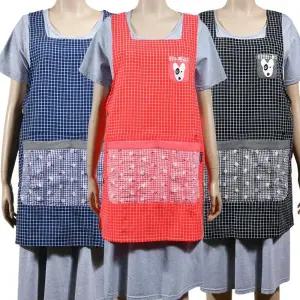 꼬레하우씨 지퍼포켓 패션 앞치마 첼로 까페 어린이집