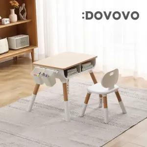 도보보 유아책상 의자 세트 아기 어린이 높이조절 유아의자