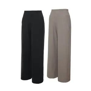 [안다르] 여성 에어쿨링 맥시 와이드 레깅스 (숏) 2SET ANPPT-50