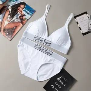 Calvin Klein Underwear 캘빈클라인 언더웨어 여성 퓨쳐 쉬프트 코튼 AF 훅앤아이 브라렛 세트 국내정품