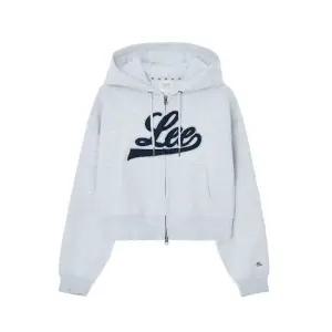 리바람막이 CQK LE2403HZ61LG 우먼 유니온 아플리케 후드집업 라이트 그레이