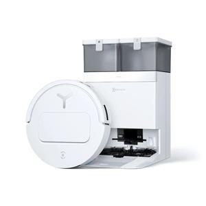 에코백스 디봇 T50 프로 로봇 청소기 및 물, 15800Pa 강력한 흡입력, 엉킴 없는 브러시, 70 ° C 온수 세척