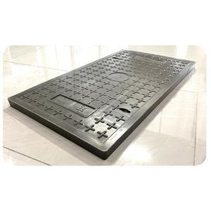 철판 덮개 콘크리트 맨홀 빠루 작기 수지 주황색 사각맨홀뚜껑 여는 빗물 바닥 사각형