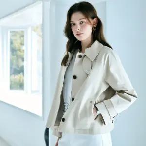 숏 트렌치 코트