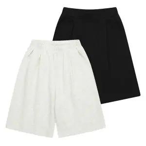 [보리보리/소이]남자 여름이월 5.5부 원턱 버뮤다바지(25M0235)