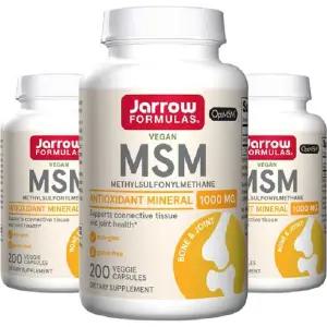 재로우 MSM 1000mg 베지 캡슐, 200정, 3개