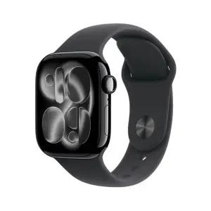 [정품] Apple Watch Series 11 42mm GPS Jet 블랙 알루미늄 Case with Sport Band S M (Korean Ver.) 애플