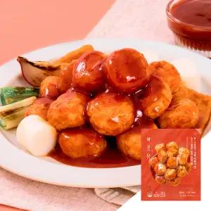 [바르닭] 소스품은 닭가슴살 볼 K-스트릿 국물떡볶이맛 4팩