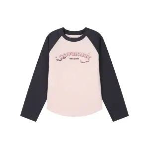 [롯데백화점]커버낫키즈 클로버 라글란 롱슬리브 핑크 CK2601LT72PI2