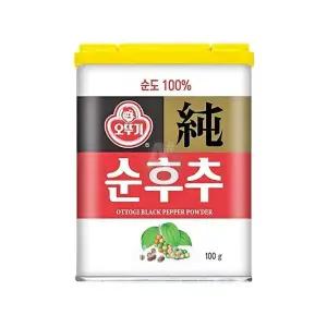 오뚜기 G8Y3Q0N4 순후추 가루 100g 조리향신료 후춧가루 음식점