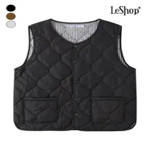 스트라이프 리버시블 경량 패딩 베스트 BPAVT011A)