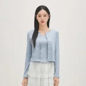 (스타필드 안성 로엠) 긴팔 레이스 나시 가디건 세트 RMLWG24R11