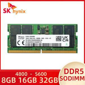 SK 하이닉스 DDR5 SODIMM 노트북 램 업그레이드 모듈 8GB/16GB/32GB PC5 1RX8/1RX16/2RX8 4800MHz/5600MHz 38400/44800 미니PC용 메모리