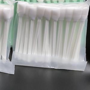 50 조각  프린터 스틱 린트 프리 스왑 스폰지 폼 팁 깨끗한 면봉 stiker 청소 도구