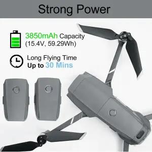 무선 RC소품 DJI Mavic 2 Pro / Zoom Enterprise Advanced 15.4V 3850mAh Lipo 4S 지능형 비행 배터리 용
