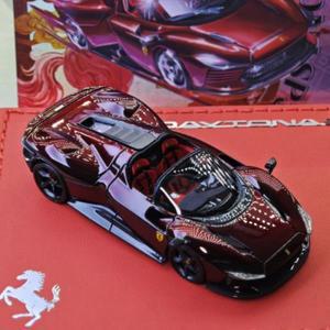 Fuelme 1:64 sp3 한정판 타오르미나 레드 데이토나 수지 미니어처 모델 자동차(말, 성인 장식품, 소년 장난