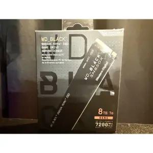 웨스턴 디지털 WD_블랙 SN850X 8TB NVMe PCIe Gen4 M.2 2280 SSD 솔리드 스테이트 드라이브[세금포함] [정