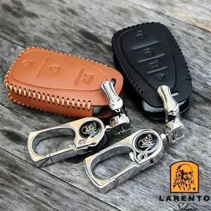 트레일블레이저 가죽 키케이스 3버튼 자동차 키홀 더 커버 리모컨 키 케이스 보호대 차량