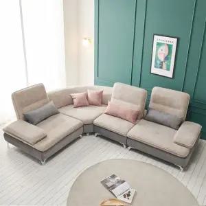 라보떼 B 라온 조야패브릭 스윙5인 코너소파SF4044R 착불)