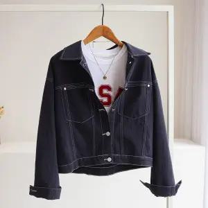 [잇수다] 베일런 스티치 립포켓 루즈핏 코튼 자켓