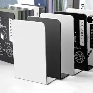 철제 북엔드 데스크 스틸 고정 l형 북엔드 사무용 학용품 받침대 지지대 고정대 정리대 책꽂이 정리 보조