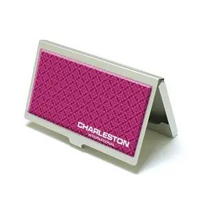 찰스톤 명함지갑 카드케이스 이름 미팅 회의 레드 넥타이핀 신사용 선물용