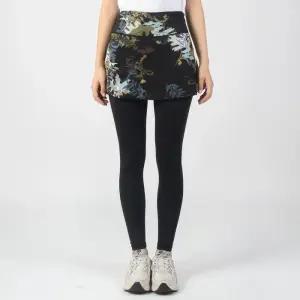 [조이할리]리프 롤리 치마 레깅스 일체형 힙커버 스포츠 타이즈 하의