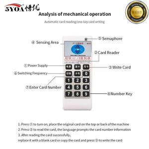 5YOA 13.56MHZ 복사기 클로너 RFID 에뮬레이터 NFC IC 카드 리더기 주파수 125Khz 라이터 액세스 제어