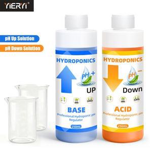 이에리이 수경재배 pH 업다운 액상 조절제 수분 균형 영양 솔루션 (실내 정원 꽃그림 재배 시스템용)