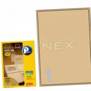 [에이치플러스몰]a4 박스 라벨 라벨지 사무용 강한 크라프트 무지 방수 주소라벨